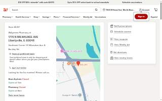 Walgreens website