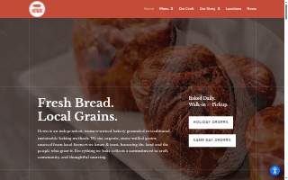 Hewn Bakery - Libertyville Outpost website