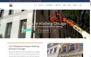 Pressure Washing Chicago website