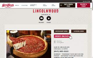 Giordano's website