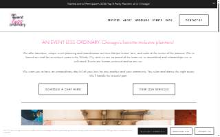 An Event Less Ordinary website