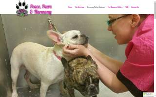 Peace, Paws & Harmony website