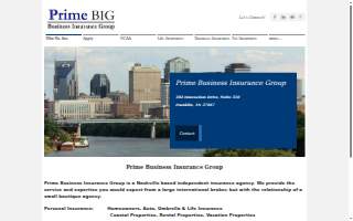 Prime Business Insurance Group, LLC website