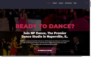 NP Dance Studio Naperville website