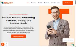 IT Outsourcing Services (BPO) | Tekboox website