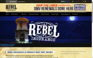 Rebel Insurance Services Inc website