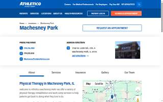Athletico Physical Therapy - Machesney Park website