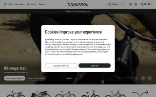Canyon Flooring, Kitchen & Bath website