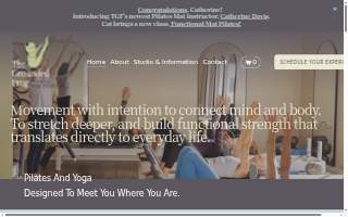 The Pilates Club of Lincoln website