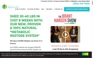 Secret for Weight Loss website