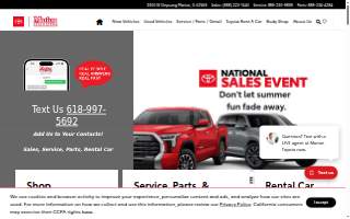 Marion Toyota website