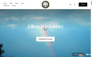 White Oak Wedding Films website