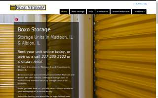 Boxo Storage website