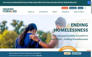 Housing Forward website
