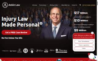 Ankin Law website