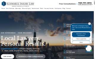 Schwartz Injury Law website