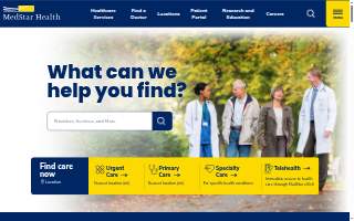 MedStar Family Choice - DC website