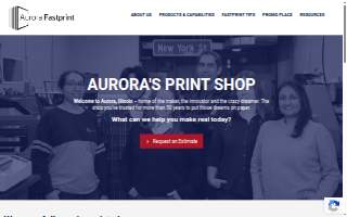 Aurora Fastprint, Inc. website