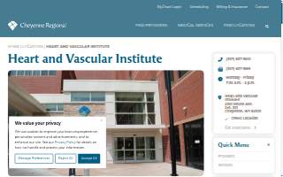Cardio Medical Center website