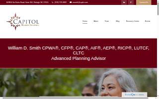 William D. Smith, CPWA®, CFP®, CAP®, AIF®, AEP®, RICP®, LUTCF®, CLTC® website