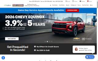 Bob Grimm Chevrolet website