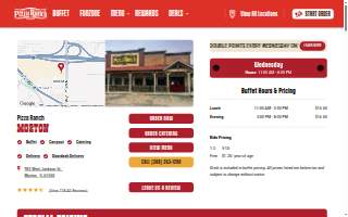 Pizza Ranch website
