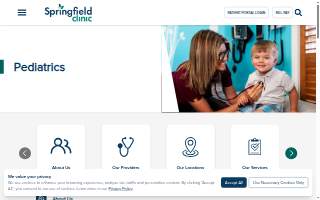 Springfield Clinic Morton Pediatrics website