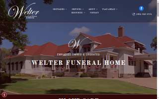 Welter plumbing website