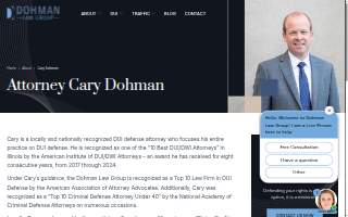 Dohman Law website