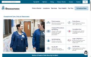 Deaconess Illinois Specialty Clinic - Marion Medical Office Building - Cardiology website