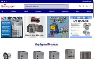 Benoist Brothers Supply Company website