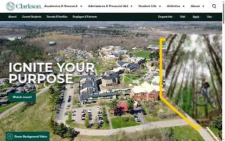 Clarkson Eyecare website