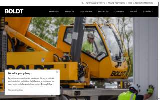 The Boldt Company website