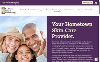 Southern Illinois Dermatology website