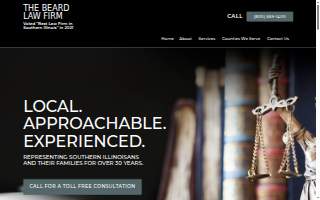 Beard Law Firm website