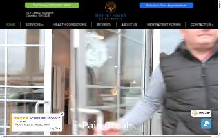 Restore Family Chiropractic website