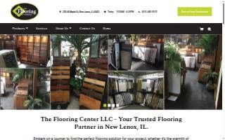The Flooring Center, LLC website