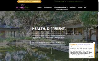 Divine Chiropractic & Wellness Center website