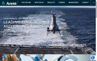 Arete Design Studio website