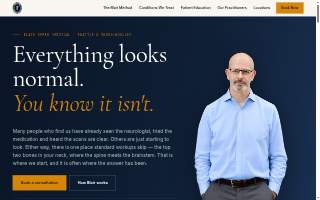 Health First Chiropractic Seattle website