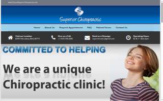 Superior Chiropractic website