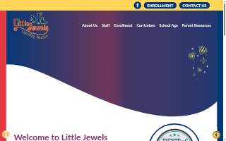 Little Jewels Learning Center website