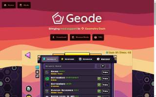 Geode Health website