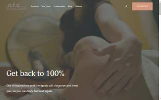 Orlando Sports Chiropractic website