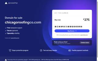 Chicago Roofing Company website