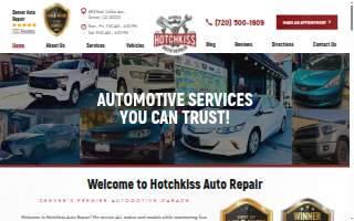 Hotchkiss Auto Repair website