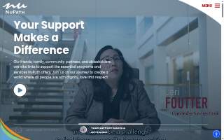 NuPath Home Healthcare Services website