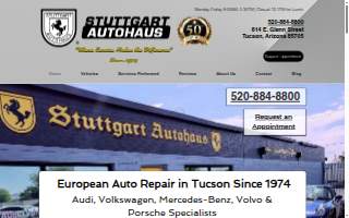 Stuttgart Autohaus website