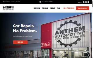 Anthem Automotive website