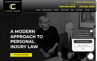 Coplan + Crane Personal Injury Lawyers website